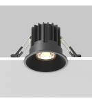 Maytoni Round Podtynkowa LED 7W 450lm 3000K Black DL058-7W3K-B Maytoni Round Podtynkowa LED 7W 450lm 3000K Black DL058-7W3K-B