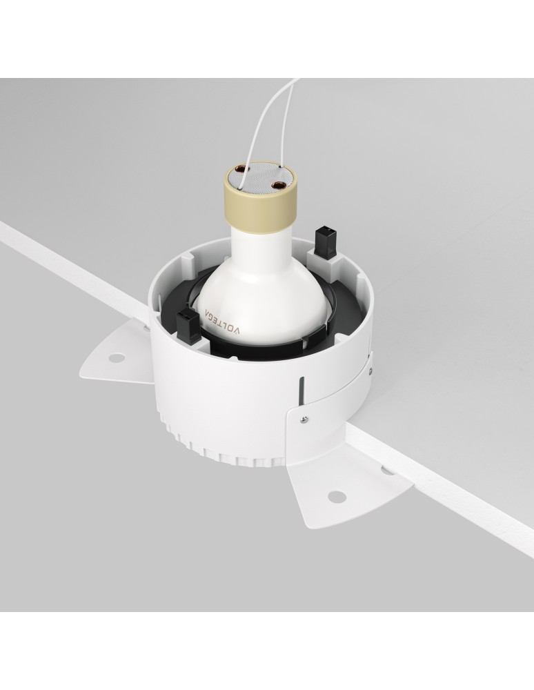 Lampy podtynkowe bezramkowe - trimless - Maytoni Share Podtynkowa Bezramkowa do Szpachlowania 1xGU10 20W Black DL051-01-GU10-RD-WB - product kolory-swiatla.pl 4