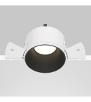 Lampy podtynkowe bezramkowe - trimless - Maytoni Share Podtynkowa Bezramkowa do Szpachlowania 1xGU10 20W Black DL051-01-GU10-RD-WB - product 5