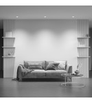 Lampy podtynkowe bezramkowe - trimless - Maytoni Share Podtynkowa Bezramkowa do Szpachlowania 1xGU10 20W Black DL051-01-GU10-RD-WB - product 7