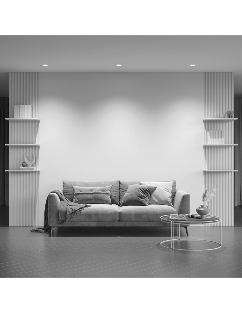 Lampy podtynkowe bezramkowe - trimless - Maytoni Share Podtynkowa Bezramkowa do Szpachlowania 1xGU10 20W Black DL051-01-GU10-RD-WB - product kolory-swiatla.pl 7