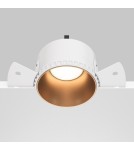Lampy podtynkowe bezramkowe - trimless - Maytoni Share Podtynkowa Bezramkowa do Szpachlowania 1xGU10 20W Złoty Mat DL051-01-GU10-RD-WMG - product 5