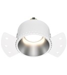 Lampy podtynkowe bezramkowe - trimless - Maytoni Share Podtynkowa Bezramkowa do Szpachlowania 1xGU10 20W Srebrny Mat DL051-01-GU10-RD-WS - product 1