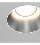 Lampy podtynkowe bezramkowe - trimless - Maytoni Share Podtynkowa Bezramkowa do Szpachlowania 1xGU10 20W Srebrny Mat DL051-01-GU10-RD-WS - product 2