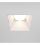 Lampy podtynkowe bezramkowe - trimless - Maytoni Share Podtynkowa Bezramkowa do Szpachlowania 1xGU10 20W Biały DL051-01-GU10-SQ-W - product 3