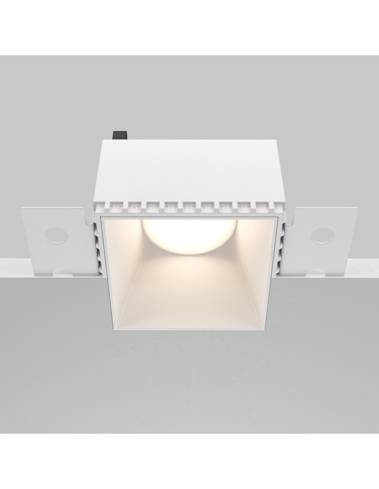 Maytoni Share Podtynkowa Bezramkowa do Szpachlowania 1xGU10 20W Biały DL051-01-GU10-SQ-W