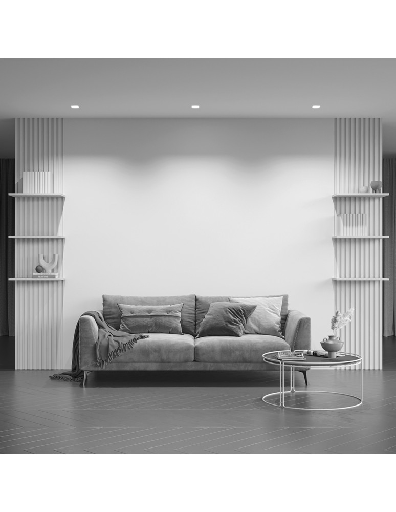 Maytoni Share Podtynkowa Bezramkowa do Szpachlowania 1xGU10 20W Biały DL051-01-GU10-SQ-W