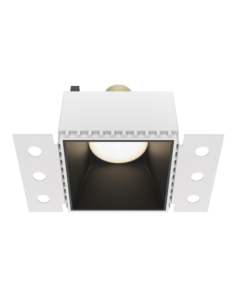 Maytoni Share Podtynkowa Bezramkowa do Szpachlowania 1xGU10 20W Black DL051-01-GU10-SQ-WB Maytoni Share Podtynkowa Bezramkowa do Szpachlowania 1xGU10 20W Black DL051-01-GU10-SQ-WB