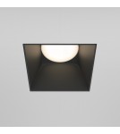 Maytoni Share Podtynkowa Bezramkowa do Szpachlowania 1xGU10 20W Black DL051-01-GU10-SQ-WB Maytoni Share Podtynkowa Bezramkowa do Szpachlowania 1xGU10 20W Black DL051-01-GU10-SQ-WB