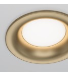 Lampy podtynkowe złote - Maytoni Slim Podtynkowa 1xGU10 50W Złoty Mat DL027-2-01-MG - product 2