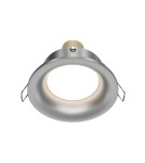 Lampy podtynkowe okrągłe - Maytoni Slim Podtynkowa 1xGU10 50W Srebrny DL027-2-01-S - product 1