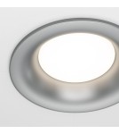 Lampy podtynkowe okrągłe - Maytoni Slim Podtynkowa 1xGU10 50W Srebrny DL027-2-01-S - product 2