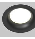 Lampy podtynkowe hermetyczne - Maytoni Slim Podtynkowa 1xGU10 50W IP65 Black DL088-GU10-RD-B - product 2