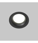 Lampy podtynkowe hermetyczne - Maytoni Slim Podtynkowa 1xGU10 50W IP65 Black DL088-GU10-RD-B - product 3