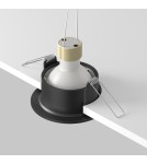 Lampy podtynkowe hermetyczne - Maytoni Slim Podtynkowa 1xGU10 50W IP65 Black DL088-GU10-RD-B - product 4