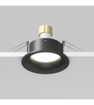 Lampy podtynkowe hermetyczne - Maytoni Slim Podtynkowa 1xGU10 50W IP65 Black DL088-GU10-RD-B - product 5