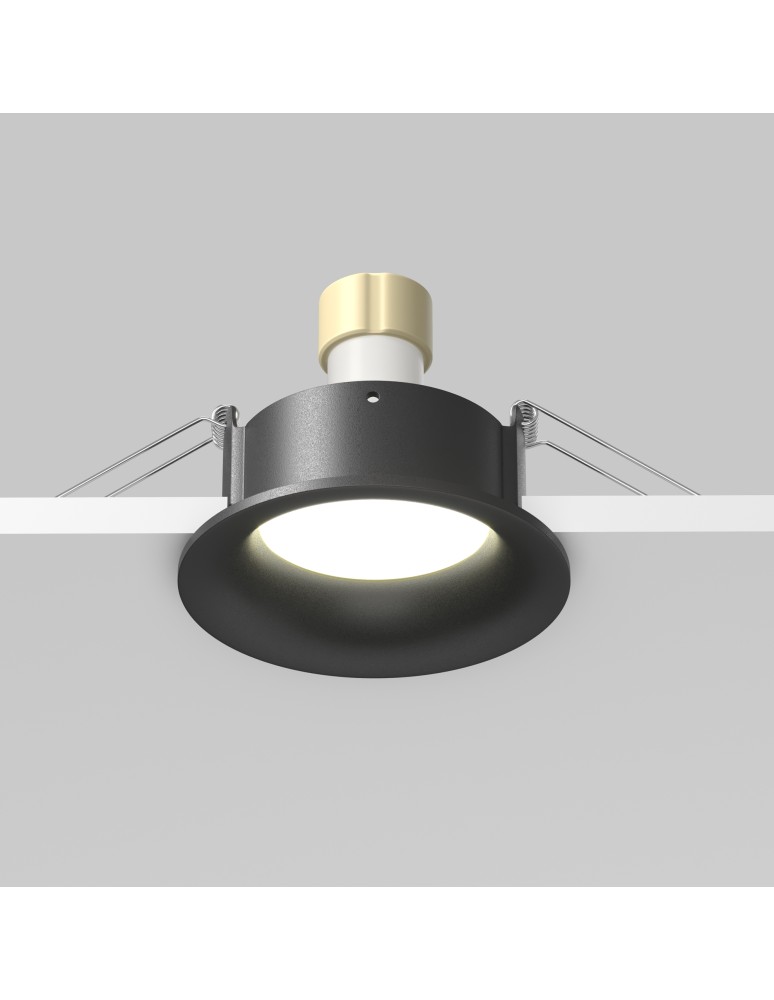 Maytoni Slim Podtynkowa 1xGU10 50W IP65 Black DL088-GU10-RD-B