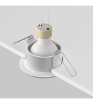 Lampy podtynkowe hermetyczne - Maytoni Slim Podtynkowa 1xGU10 50W IP65 Biały DL088-GU10-RD-W - product 4