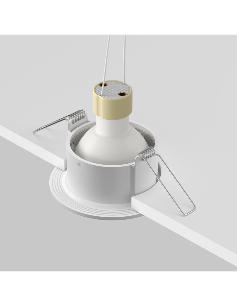 Maytoni Slim Podtynkowa 1xGU10 50W IP65 Biały DL088-GU10-RD-W