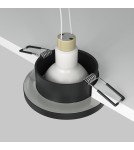 Lampy podtynkowe hermetyczne - Maytoni Stark Podtynkowa 1xGU10 50W IP65 Black DL083-01-GU10-RD-B - product 4