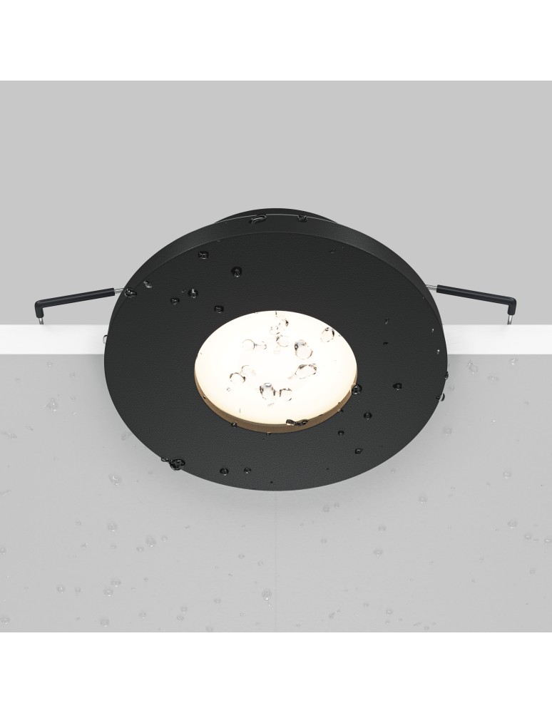 Maytoni Stark Podtynkowa 1xGU10 50W IP65 Black DL083-01-GU10-RD-B