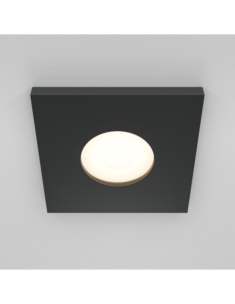 Maytoni Stark Podtynkowa 1xGU10 50W IP65 Black DL083-01-GU10-SQ-B