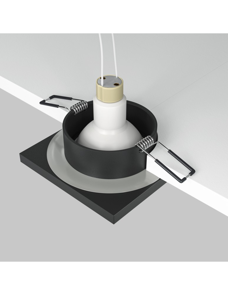 Maytoni Stark Podtynkowa 1xGU10 50W IP65 Black DL083-01-GU10-SQ-B