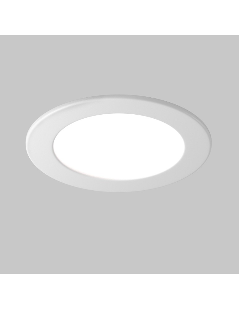 Maytoni Stockton Podtynkowa LED 18W 1880lm IP44 Biały DL017-6-L18W3-4-6K