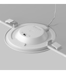 Lampy podtynkowe LED - Maytoni Stockton Podtynkowa LED 18W 1880lm IP44 Biały DL017-6-L18W3-4-6K - product 5