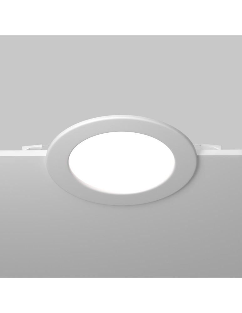 Maytoni Stockton Podtynkowa LED 18W 1880lm IP44 Biały DL017-6-L18W3-4-6K