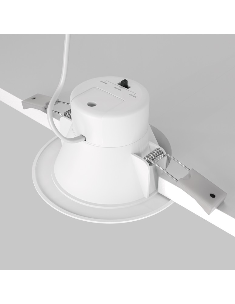Maytoni Stockton Podtynkowa LED 7W 750lm IP44 Biały DL015-6-L7W