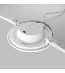 Lampy podtynkowe hermetyczne - Maytoni Stockton Podtynkowa LED 12W 1000lm IP44 Biały DL016-6-L12W - product 5