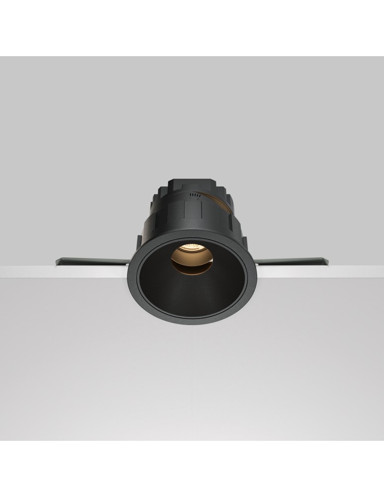 Maytoni Wise Podtynkowa LED 10W 570lm 3000K Black DL057-10W3K-B Maytoni Wise Podtynkowa LED 10W 570lm 3000K Black DL057-10W3K-B