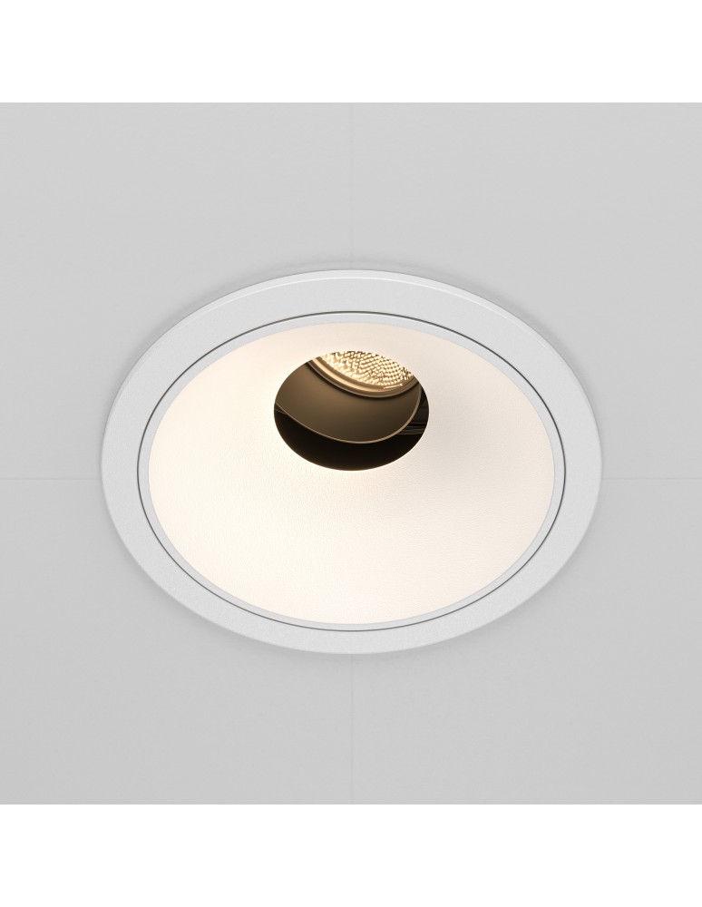 Maytoni Wise Podtynkowa LED 10W 530lm 3000K Biały DL057-10W3K-W Maytoni Wise Podtynkowa LED 10W 530lm 3000K Biały DL057-10W3K-W