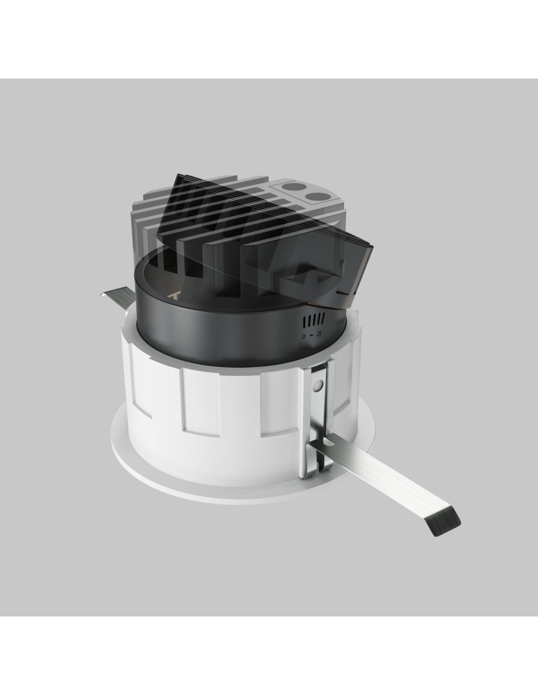 Maytoni Wise Podtynkowa LED 10W 530lm 3000K Biały DL057-10W3K-W Maytoni Wise Podtynkowa LED 10W 530lm 3000K Biały DL057-10W3K-W
