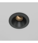 Lampy podtynkowe LED - Maytoni Wise Podtynkowa LED 7W 390lm 3000K Black DL057-7W3K-B - product 3
