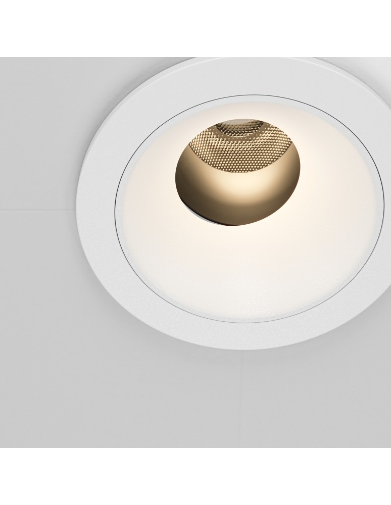 Maytoni Wise Podtynkowa LED 7W 400lm 3000K Biały DL057-7W3K-W Maytoni Wise Podtynkowa LED 7W 400lm 3000K Biały DL057-7W3K-W