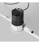 Maytoni Wise Podtynkowa LED 7W 400lm 3000K Biały DL057-7W3K-W Maytoni Wise Podtynkowa LED 7W 400lm 3000K Biały DL057-7W3K-W