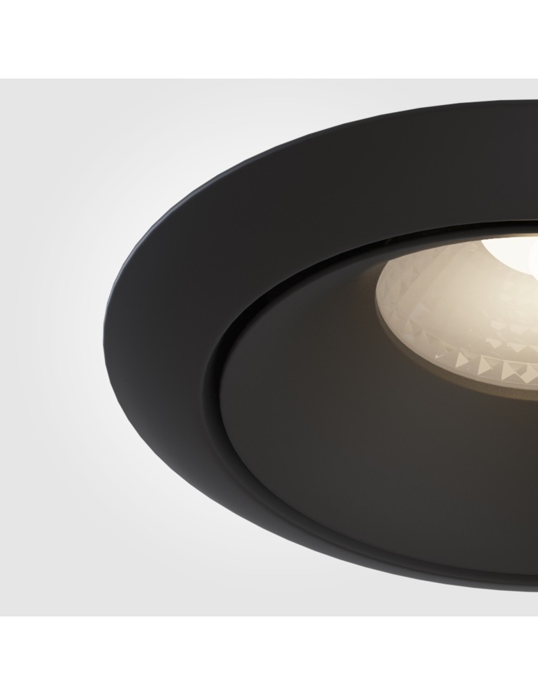 Maytoni Yin Podtynkowa LED 12W 760lm 3000K Black DL031-L12W3K-D-B Maytoni Yin Podtynkowa LED 12W 760lm 3000K Black DL031-L12W3K-D-B
