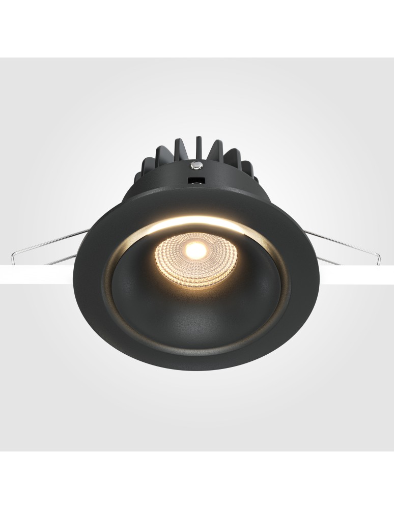 Maytoni Yin Podtynkowa LED 12W 760lm 3000K Black DL031-L12W3K-D-B Maytoni Yin Podtynkowa LED 12W 760lm 3000K Black DL031-L12W3K-D-B