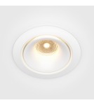Lampy podtynkowe LED - Maytoni Yin Podtynkowa LED 12W 870lm 3000K Biały DL031-L12W3K-D-W - product 3