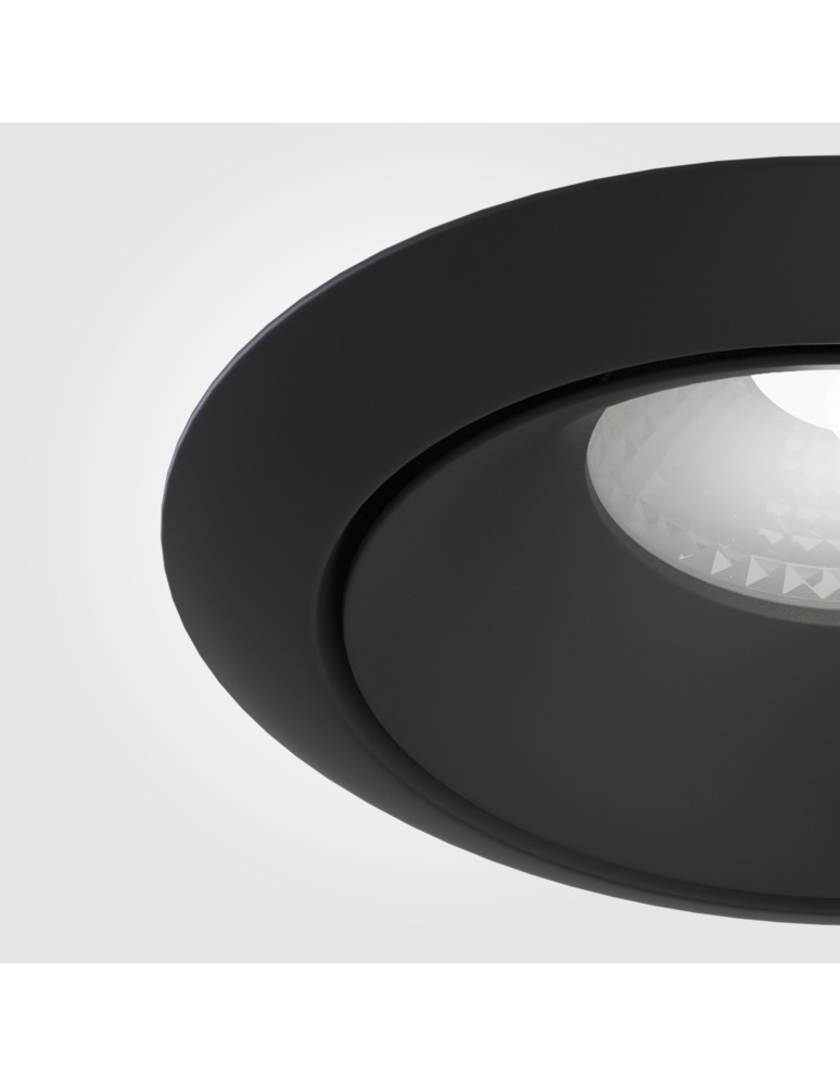 Maytoni Yin Podtynkowa LED 12W 830lm 4000K Black DL031-L12W4K-B Maytoni Yin Podtynkowa LED 12W 830lm 4000K Black DL031-L12W4K-B