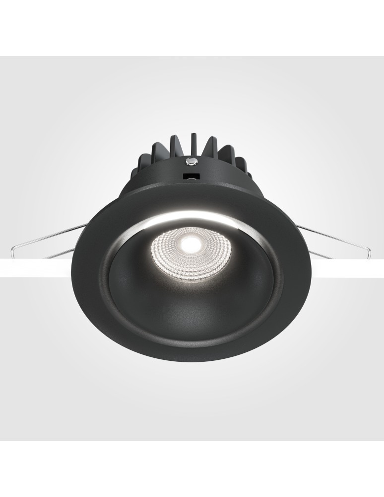 Maytoni Yin Podtynkowa LED 12W 830lm 4000K Black DL031-L12W4K-B Maytoni Yin Podtynkowa LED 12W 830lm 4000K Black DL031-L12W4K-B