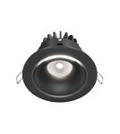 Maytoni Yin Podtynkowa LED 12W 820lm 4000K Black DL031-L12W4K-D-B Maytoni Yin Podtynkowa LED 12W 820lm 4000K Black DL031-L12W4K-D-B