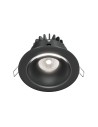 Maytoni Yin Podtynkowa LED 12W 820lm 4000K Black DL031-L12W4K-D-B