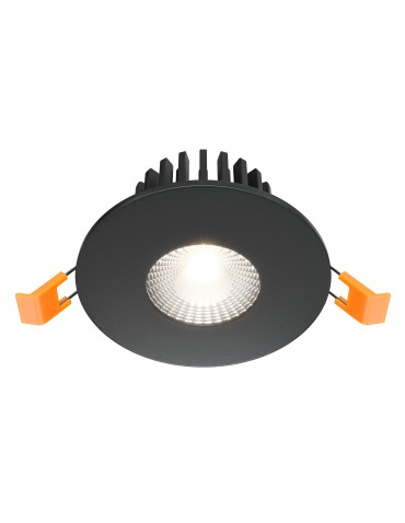 Maytoni Zen Podtynkowa LED 7W 500lm 4000K Black DL038-2-L7B4K