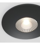 Lampy podtynkowe LED - Maytoni Zen Podtynkowa LED 7W 500lm 4000K Black DL038-2-L7B4K - product 2