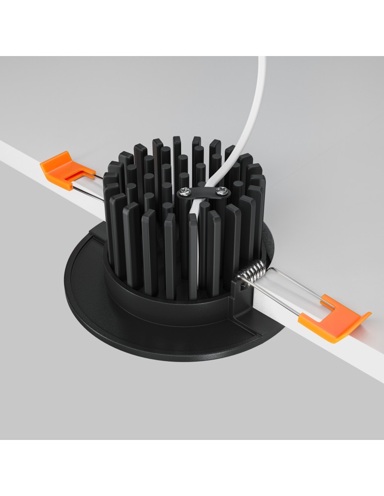 Maytoni Zen Podtynkowa LED 7W 500lm 4000K Black DL038-2-L7B4K