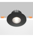 Lampy podtynkowe LED - Maytoni Zen Podtynkowa LED 7W 500lm 4000K Black DL038-2-L7B4K - product 5