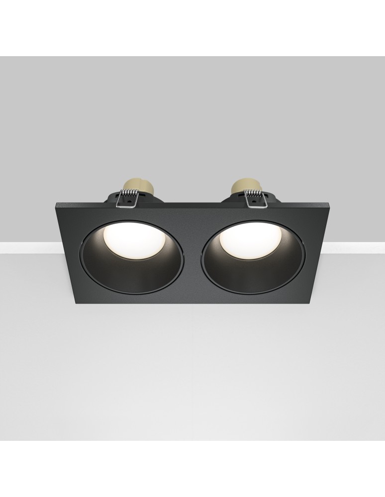 Maytoni Zoom Podtynkowa 2xGU10 50W IP65 Black DL033-2-02B Maytoni Zoom Podtynkowa 2xGU10 50W IP65 Black DL033-2-02B